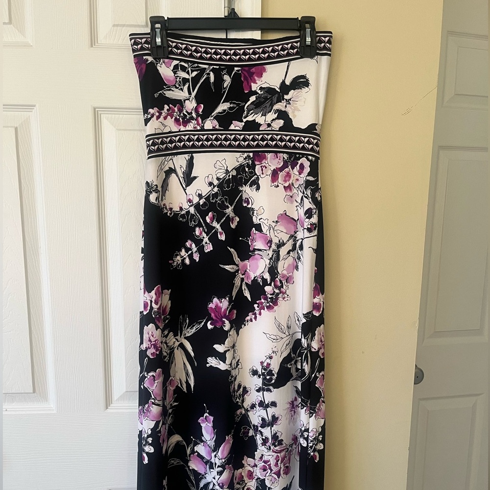 White House Black Market Strapless Maxi Dress - Picture 4 of 6